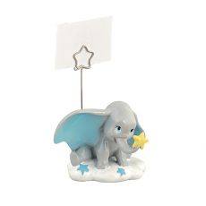 DUMBO AZZURRO SEGNAPOSTO CLIP 5/10CM RESINA CON SHOPPER