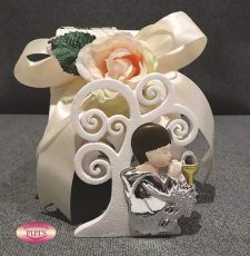 ALBERELLO BAMBINO ARGENTO 7,5X2X10CM 