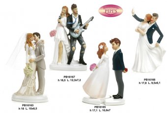 CAKE TOPPER COPPIA SPOSI