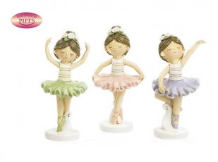 BALLERINA SPIR. SULLE PUNTE 9.3 CM. ASSORTITI.