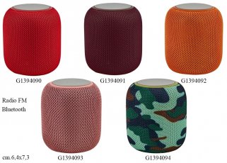 Radio bluetooth CIRCLE SPEAKER FM cm.6,4x7,3