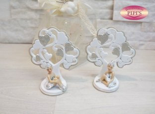 ALBERO CON BALLERINA 12X5,5CM ASSORTITO RESINA CON BOX