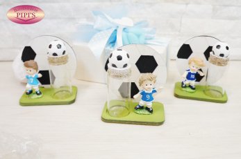 CALCIO CALCIATORE PORTACONFETTI /PROFUMATORE 9,5CM ASSORTITO