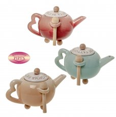 LUX TEA POT - 14 CM CONFEZIONATO